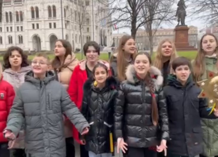 Флешмоб різдвяних колядок