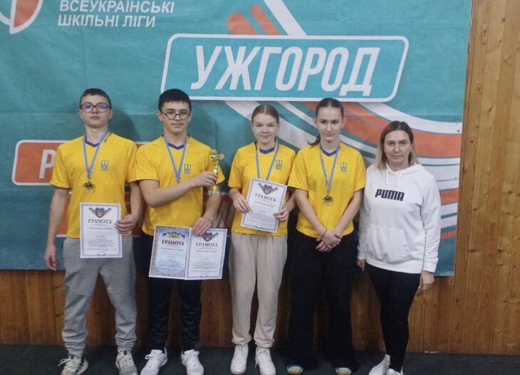 «Пліч-о-пліч всеукраїнські шкільні ліги» під гаслом «РАЗОМ ПЕРЕМОЖЕМО».